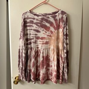 American Eagle Long sleeved baby doll top